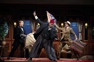 Three actors dancing. Links to Gifts of Real Estate Three actors dancing. Links to Gifts of Real Estate